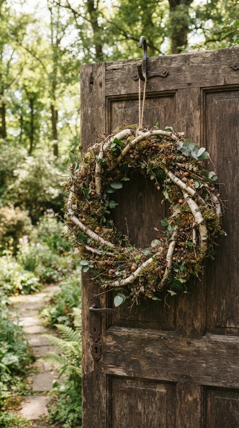 6. Foraged Woodland Branch Wreaths