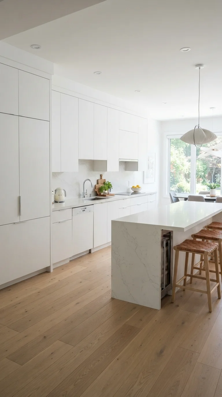 6. Integrated Appliances for a Streamlined Look