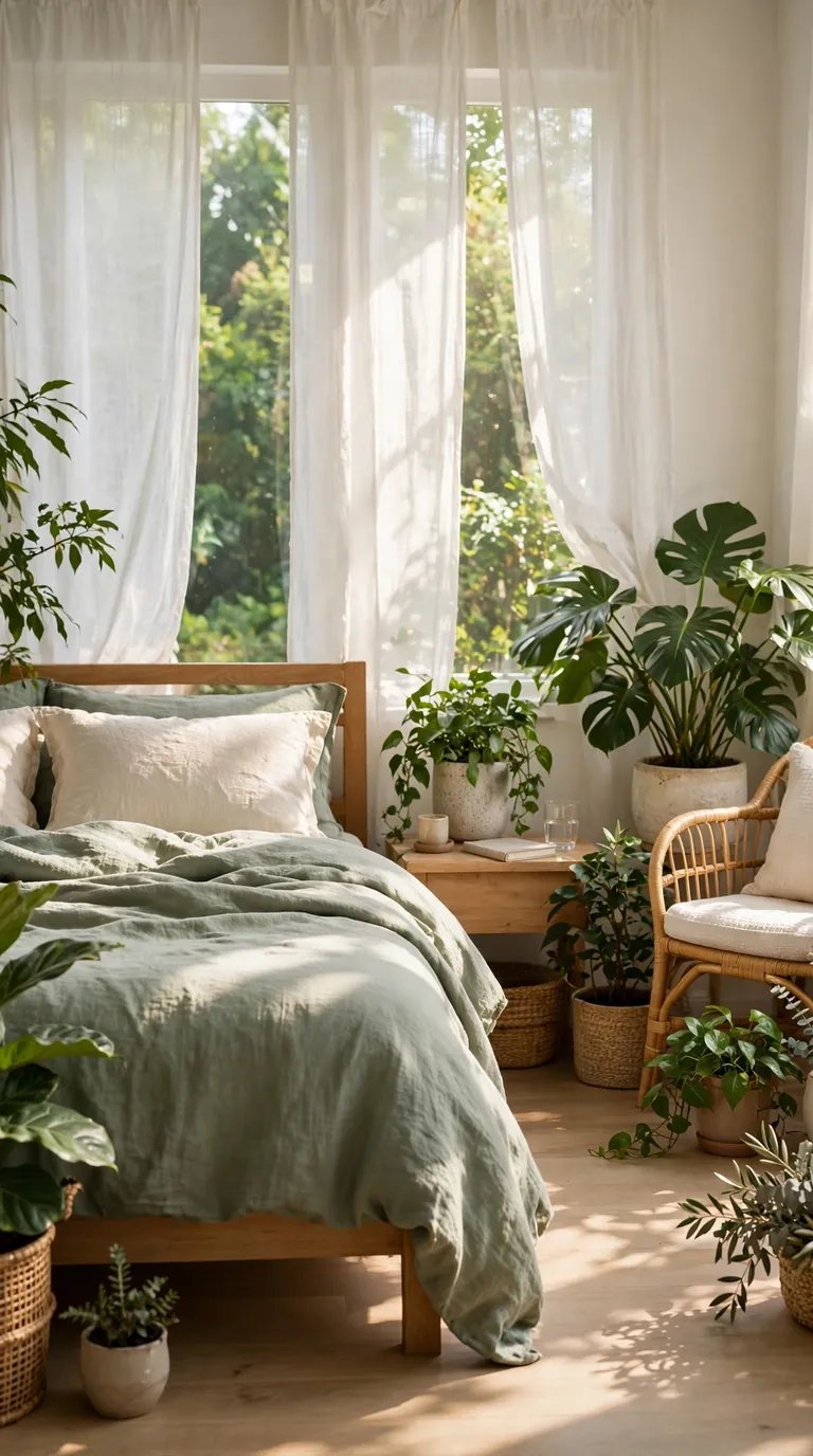 18 Greenery Bedroom Ideas for a Fresh, Calm Retreat