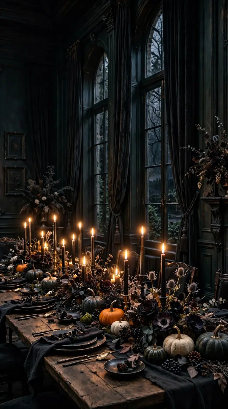 18 Halloween Dining Room Decor Ideas for a Spooky Feast