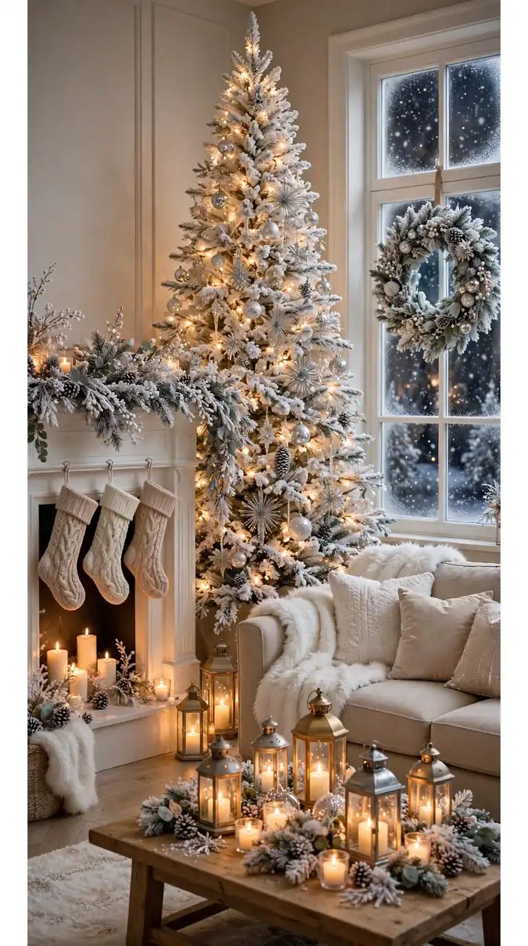 15 White Christmas Decor Ideas for a Magical Elegant Home