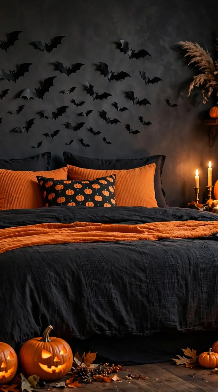 b featured halloween bedroom decor