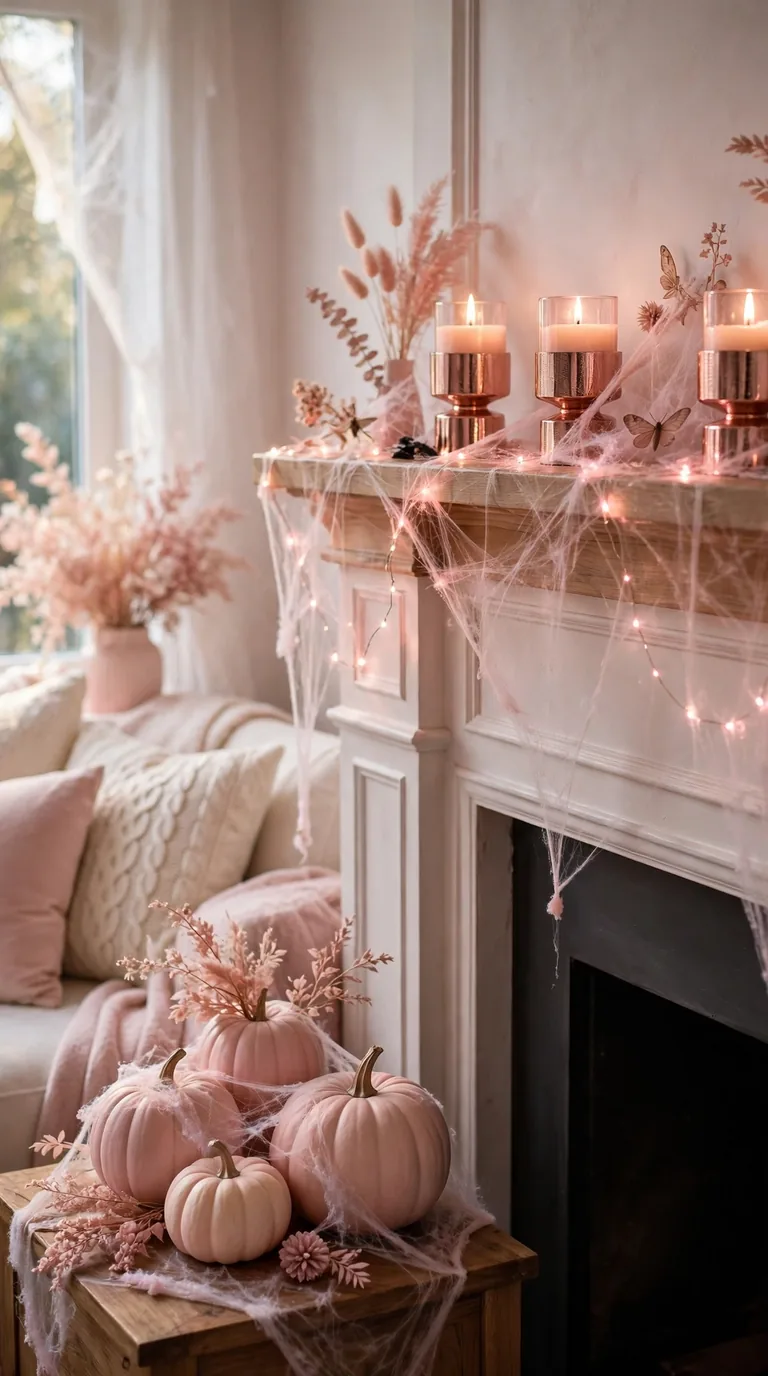 14 Pink Halloween Decor Ideas for a Spooky Pastel Look