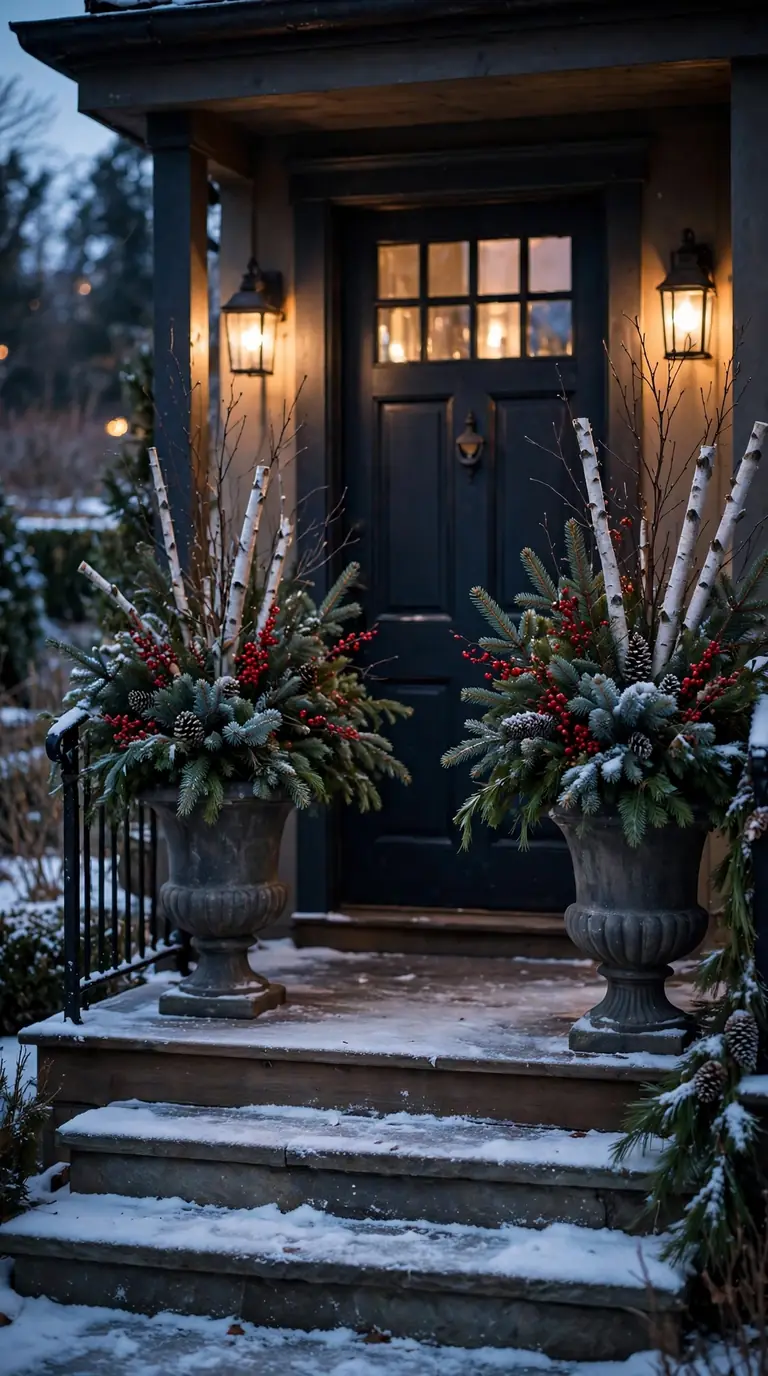 14 Evergreen Planter Ideas to Brighten Your Winter Garden